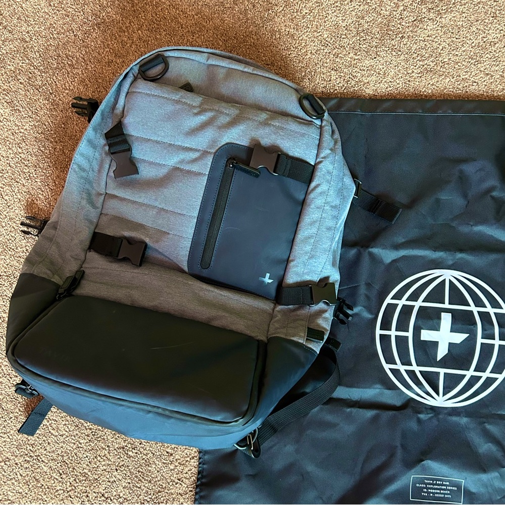 Black and Gray Tavik Backpack